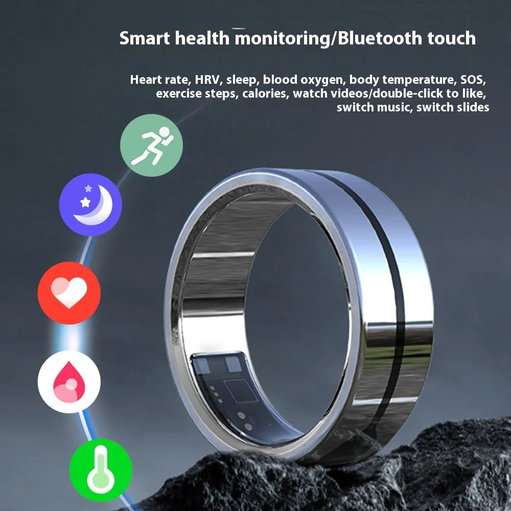 Smarter wasserdichter Bluetooth Sport- und Gesundheitsring