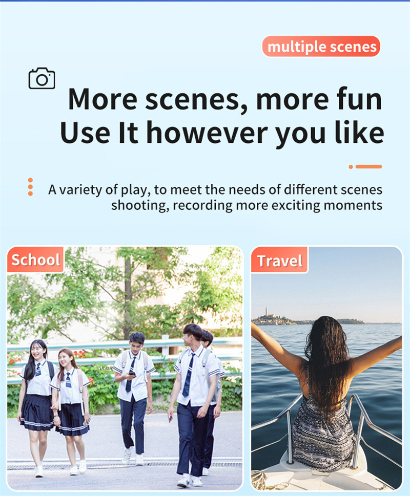 Kompakte 1080p HD Retro-Minikamera – Das perfekte Geschenk im Taschenformat für jeden Anlass!