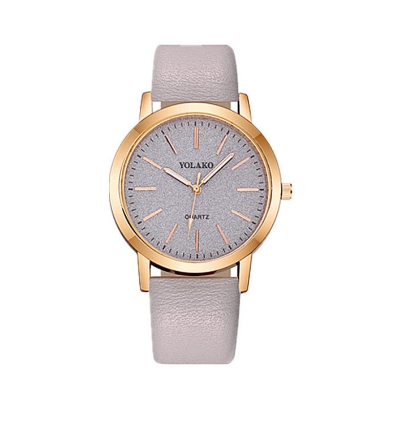 Bracelet Watch, Leather Band Watch, Glitter Watch